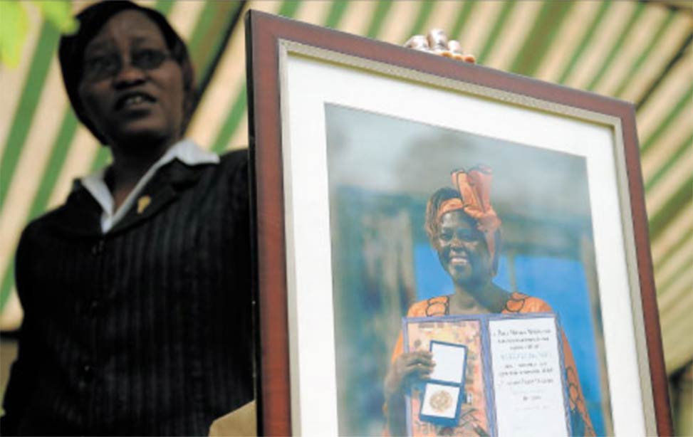 Following Wangari Maathai's initiatives