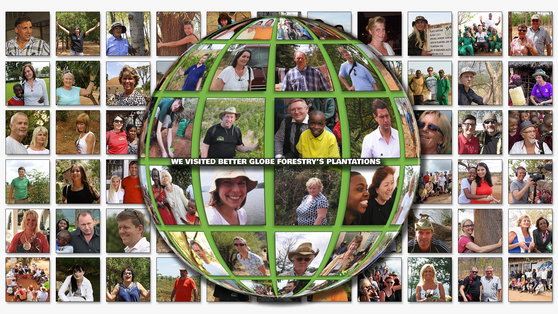 Better Globe customers visiting Better Globe Forestry's plantations in Kenya
