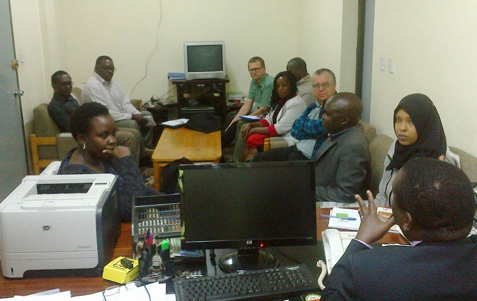 Discussions around the startup of the in-vitro multiplication facility Discussions around the startup of the in-vitro multiplication facility
