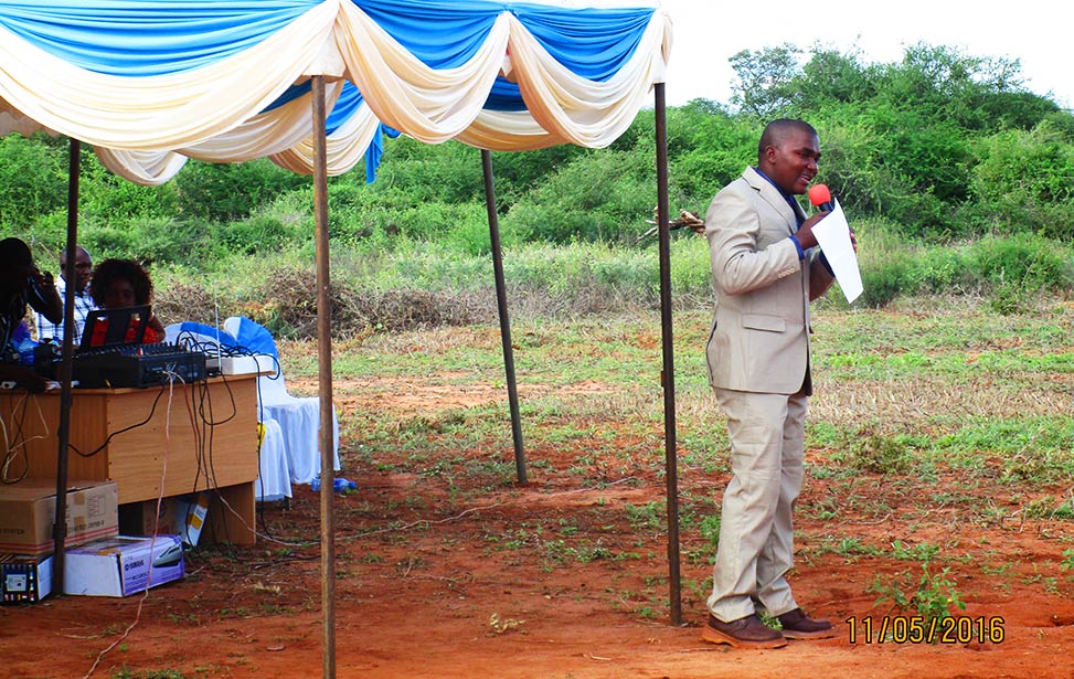 Patrick Wambua King'ole, manager of Nguni Financial Services Association