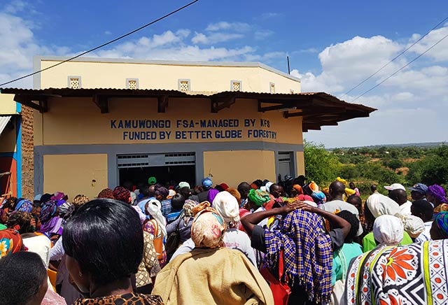 New village bank funded by Better Globe Forestry