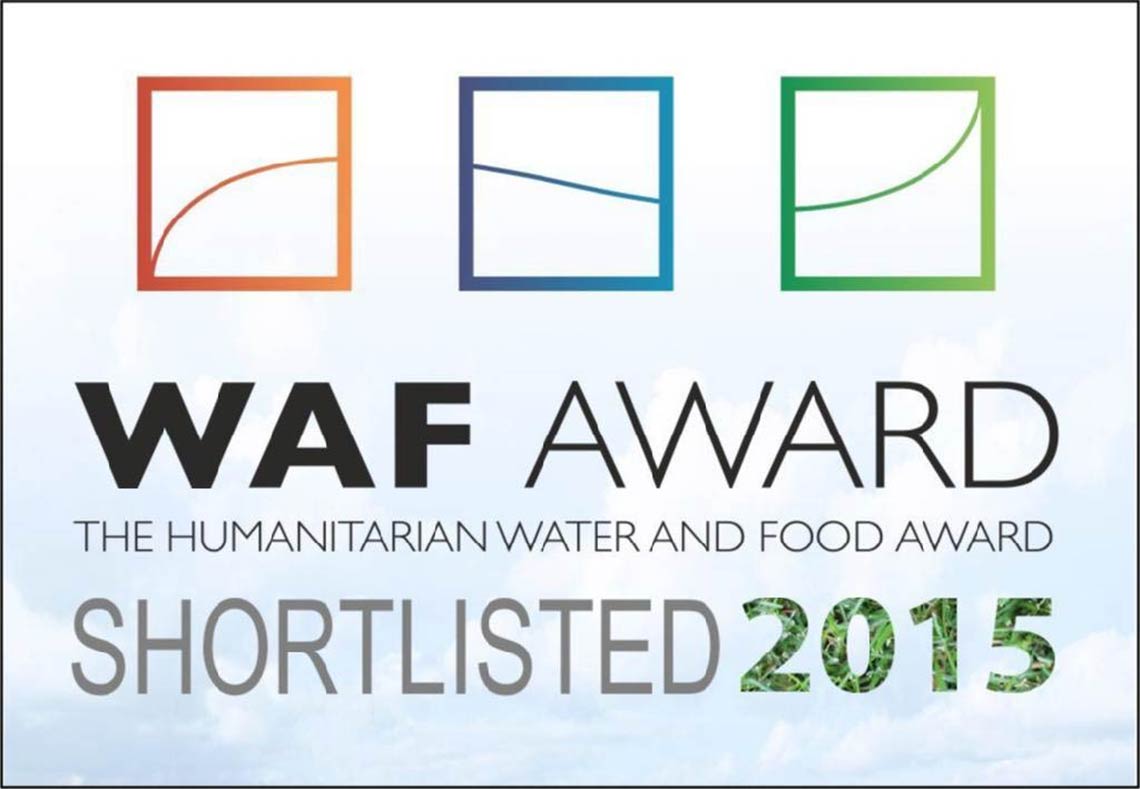 The Humanitarian Water and Food (WAF) Award